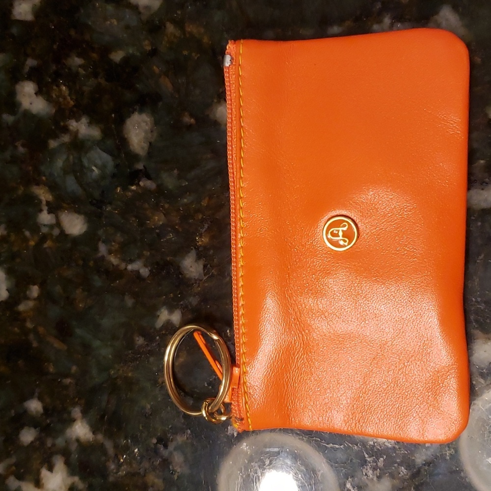 Leather key, coin case